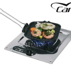 CAN Sporák s 1 hořákem z nerezové oceli D32 x Š28,5 x V4 9cm