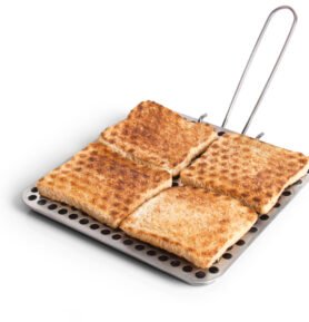 CAMP4 Topinkovač z nerezové oceli se sklopnou rukojetí