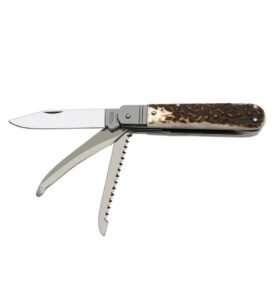 MIKOV nůž zavírací lovecký FIXIR s pojistkou střenka JELENÍ PAROH