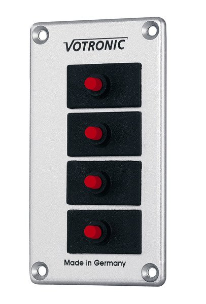 Pojistkový panel Votronic se 4 jističovými moduly