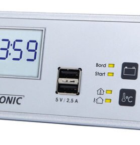 VOTRONIC Solární počítač s kombinovaným panelem LCD