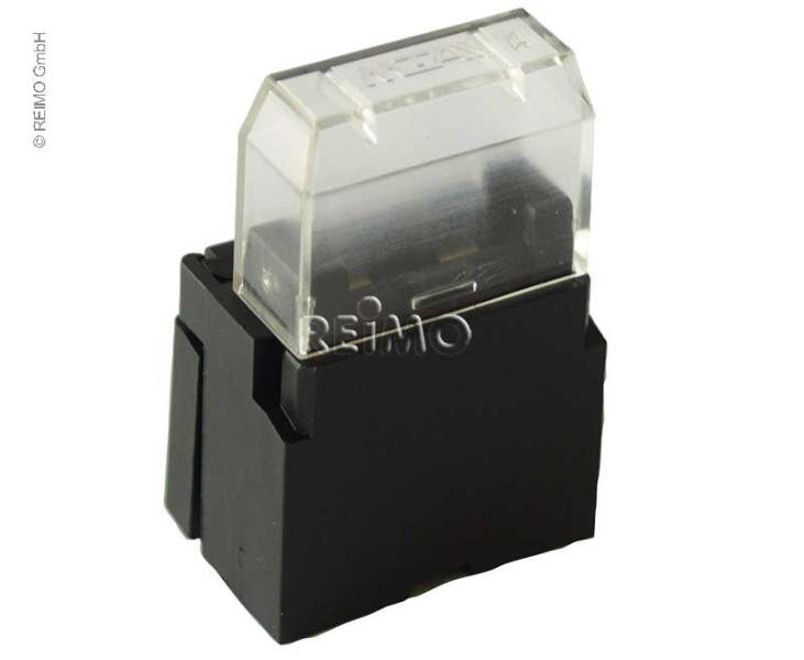 Držák pojistek do auta 6,3x0,8 mm pro připojení kabelu (plochý držák zástrčky)