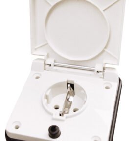 REIMO Venkovní zásuvka 230V - bílá