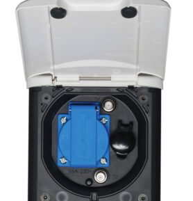 ABL Univerzální markýzová zásuvka 230V s magnetickým zámkem bílá