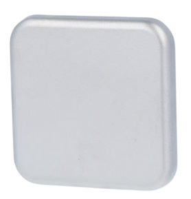 Plochý vypínač Inprojal System 10 000 - stříbrný