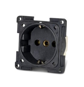 REIMO Zásuvka 230 V Schuko. Břidlicově šedá. Volně ložené, rozbalené zboží