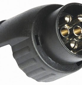 CARBEST Krátký adaptér Carbest. ze 7kolíkové zásuvky pro přívěs na 13kolíkovou zástrčku