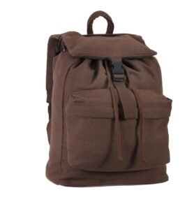 ROTHCO batoh jednodenní s kapsou HNĚDÝ