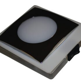 REIMO Povrchový reflektor s vypínačem a 10 mm silným akrylovým sklem