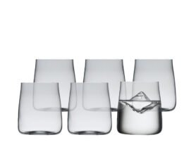Lyngby Glas Sklenice na vodu Zero 42 cl (6 ks)