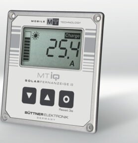 Büttner Elektronik MT Solar Remote Display II s 5m připojovacím kabelem