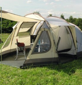 REIMO TENT Rodinný kempingový stan DAKOTA Z5 Deluxe pro 4 osoby
