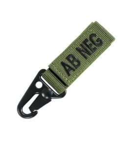 CONDOR OUTDOOR klíčenka AB NEG ZELENÁ