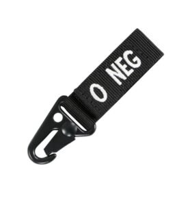 CONDOR OUTDOOR klíčenka 0 NEG ČERNÁ