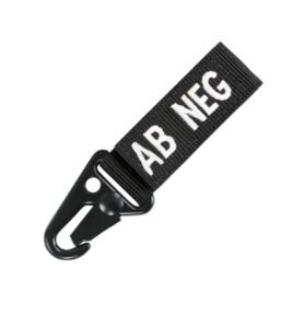 CONDOR OUTDOOR klíčenka AB NEG ČERNÁ