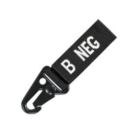 CONDOR OUTDOOR klíčenka B NEG ČERNÁ