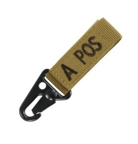 CONDOR OUTDOOR klíčenka A POS COYOTE