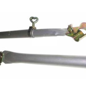 Umefa Napínací tyč/střešní nosná tyč ocelová 70-120 cm, 2-dílná