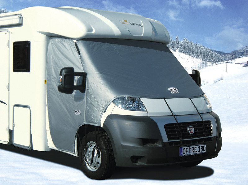 NRF Zimní termoclona s izolací X-Trem na čelní okna pro Fiat Ducato, Peugeot Boxer a Citroen Jumper Varianta: Rok výroby: 2007 - 2014