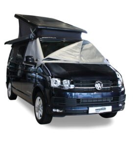 Vnější termoizolační clona Hindermann na přední a boční okna Varianta: VW Crafter od roku 2016