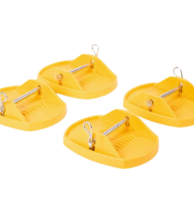 Podložky Carbest pod stabilizační nohy - sada 4 kusů