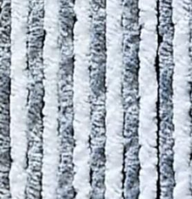 Arisol Fleecový závěs 100 x 200 cm, šedý / bílý pro markýzy nebo balkonové dveře