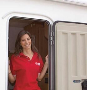 REIMO Okapový žlábek Drip Stop  - různé varianty Varianta: Na dveře, bílá, 75 cm