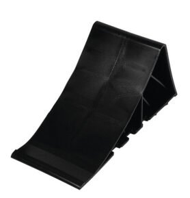 REIMO Zajišťovací klín kol z odolného plastu  - černý - 1ks