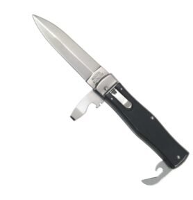 MIKOV nůž vyhazovací 3/KP NEREZ střenka BUVOLÍ ROH