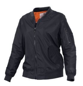 Bunda dámská bomber MA1 FLIGHT ČERNÁ vel. M