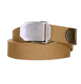 Opasek AIRBORNE plátěný COYOTE vel. 115