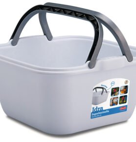 Stefanplast Kbelík 13l, různé barvy: bílá, tyrkysová, limetkově zelená, 35x35x18cm