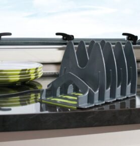 Sada 4 držáků na talíře Purvario PLATE