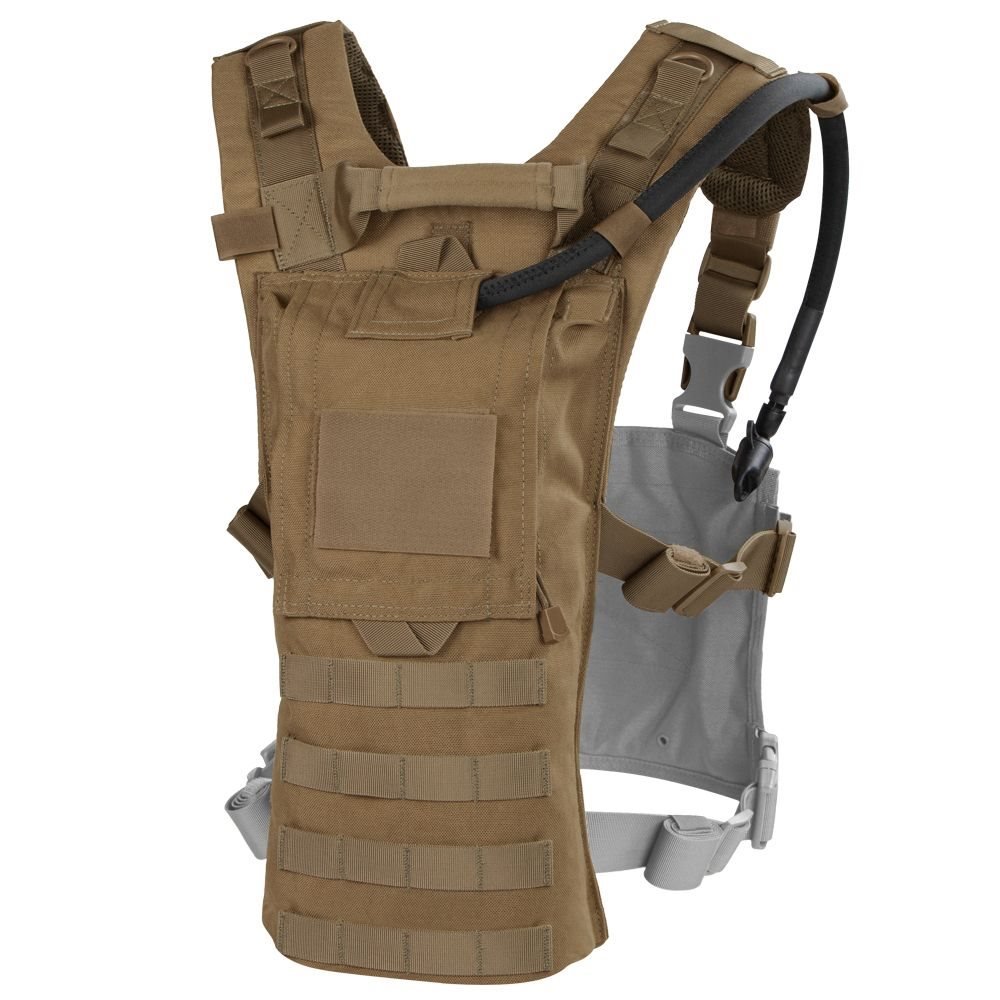 CONDOR OUTDOOR postroj hydratační MCR 2,5 l bez vaku COYOTE BROWN