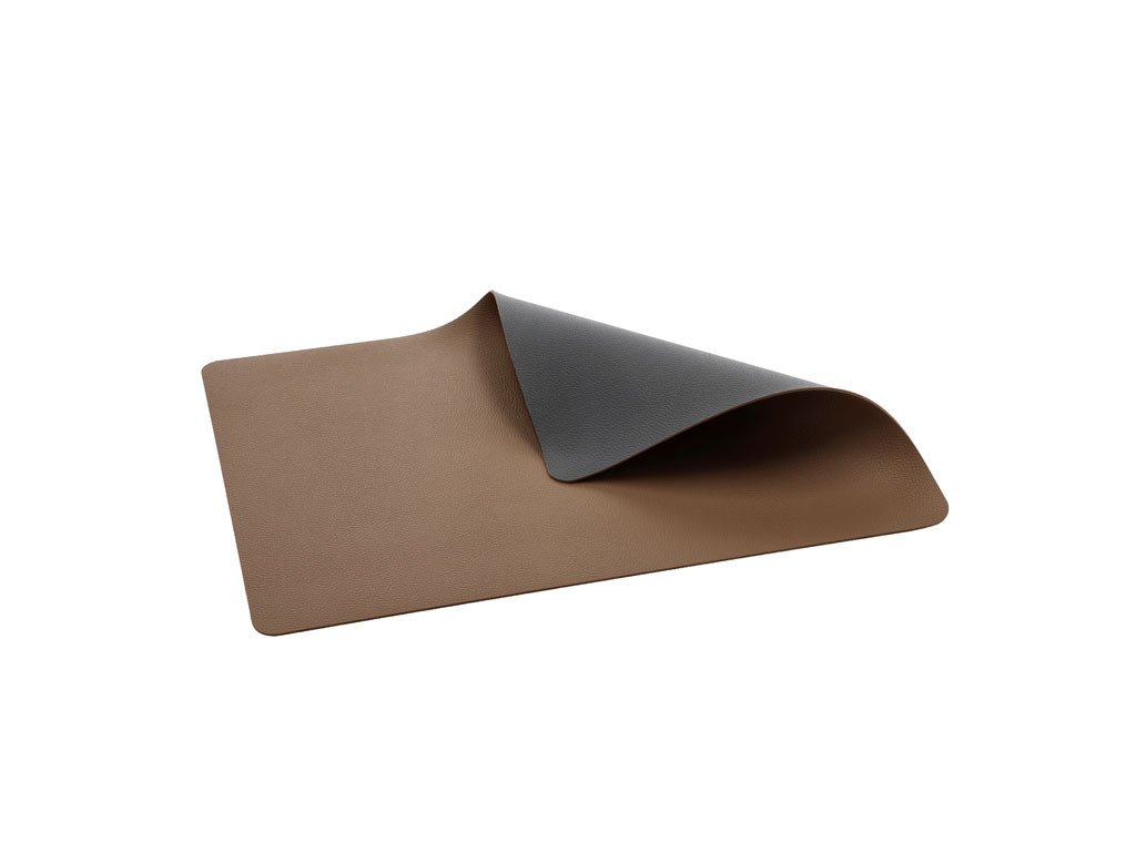 Bitz Oboustranné omyvatelné prostírání 46x33 (sada 4 ks) Wood/Titanium