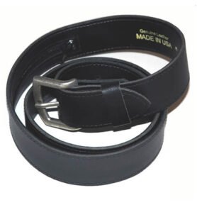 Opasek kožený s peněženkou ČERNÝ vel. 105