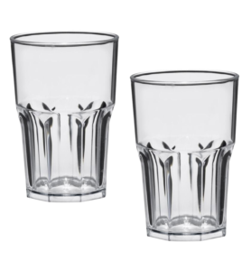 Sklenice na vodu Camp4 FACET 630 ml, 2 ks