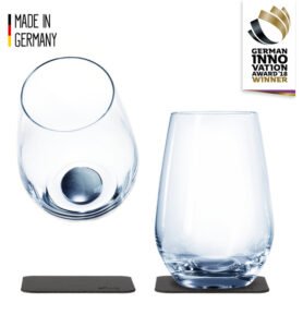 Magnetické sklenice na vodu Silwy LONGDRINK 2 ks