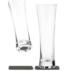 SILWY Magnetická křišťálová sklenice na pivo BEER Silwy, 2 ks