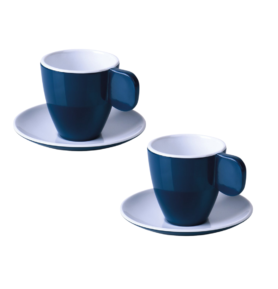 Sada 2 melaminových hrnků na espresso Camp4 - 75ml