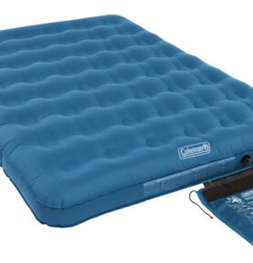 CAMPINGAZ Nafukovací postel Coleman DuraRest Double 198x137x22cm, petrolejově modrá