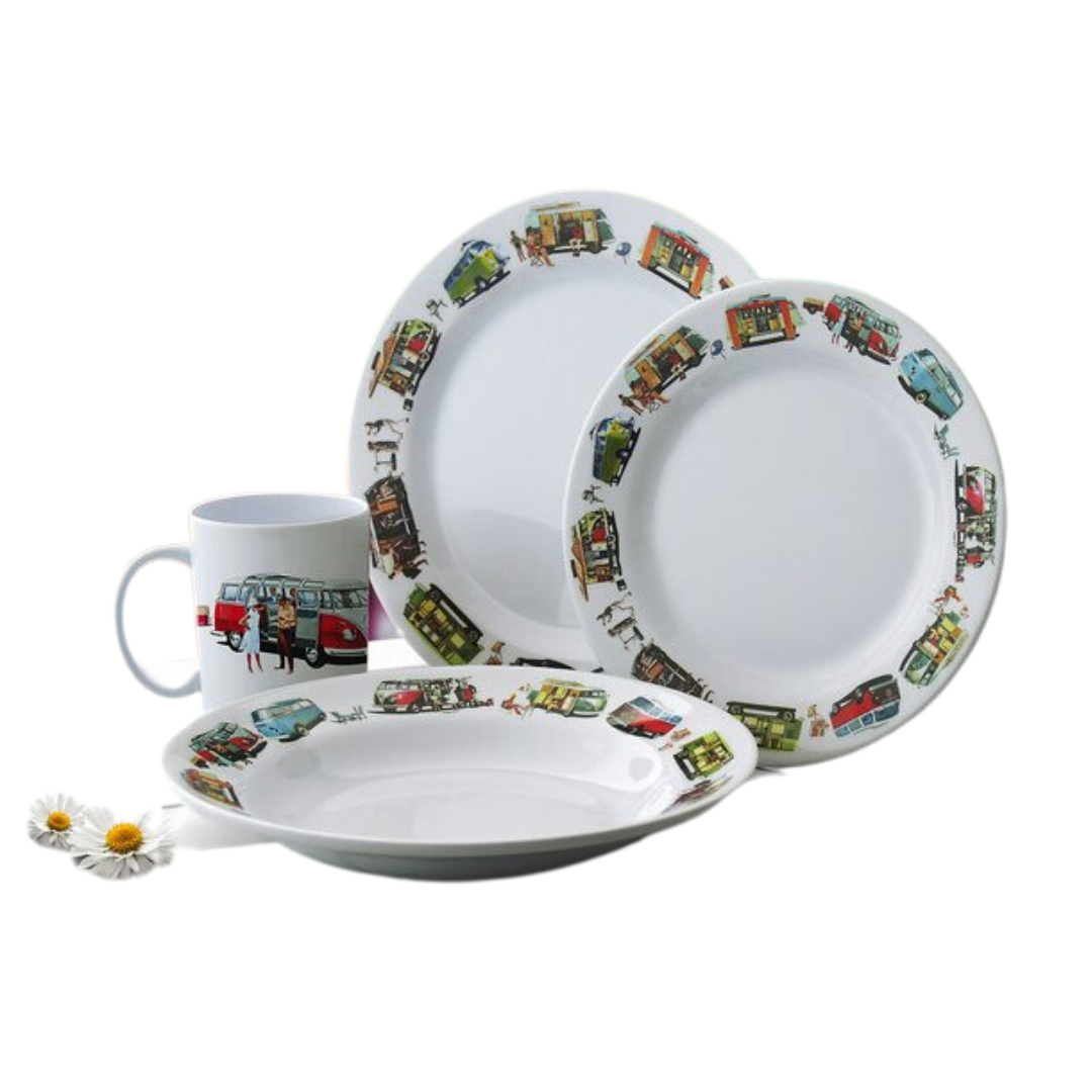 Sada melaminového nádobí VW COLLECTION pro 2 osoby