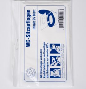 HEUSSER Papírové sedátko na WC- 25ks