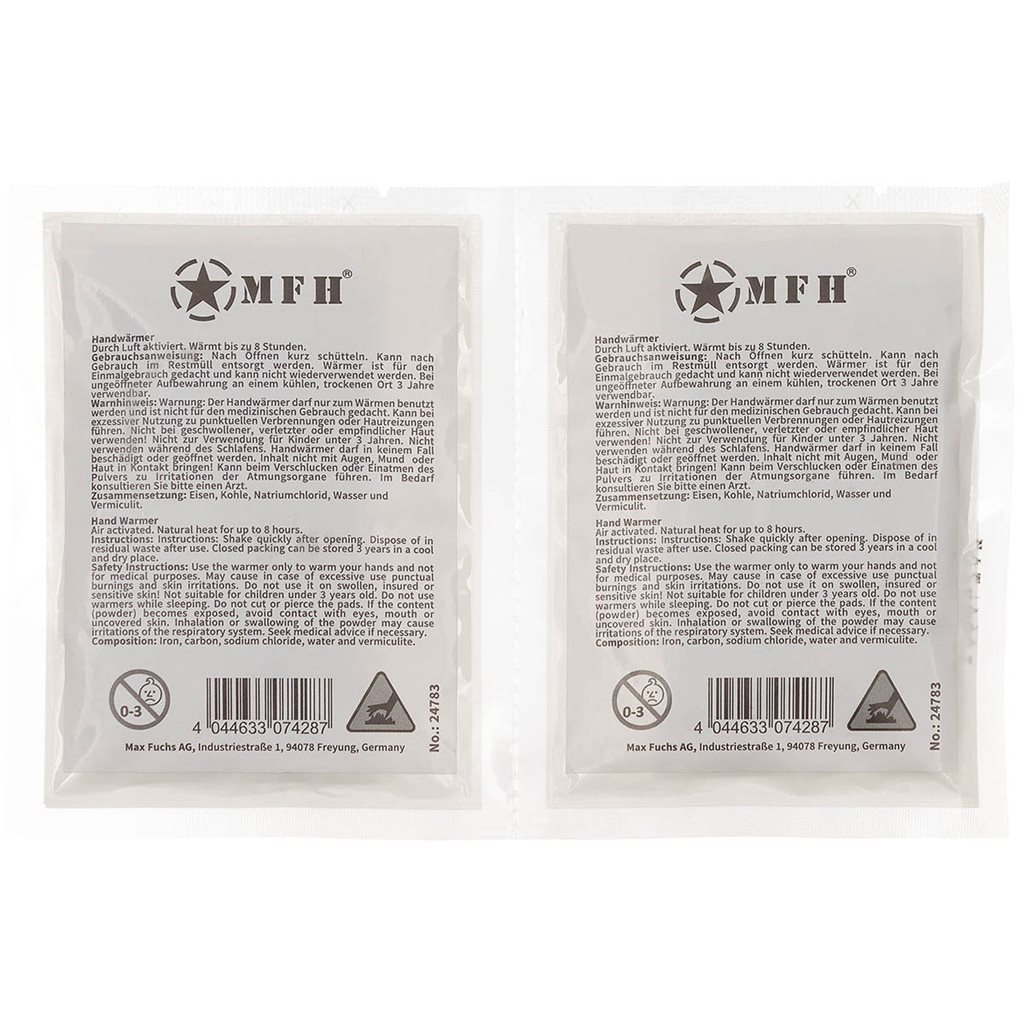 MFH ohříváček polštářek jednorázový 8hodinový 2 ks v balení