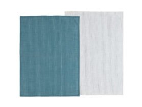 Södahl Kuchyňská utěrka 50x70 China blue/White (sada 2 ks)
