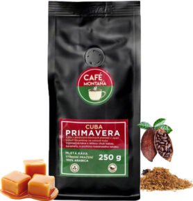 Café Montaña Cuba Primavera, mletá káva Velikost balení: 1000g, Hrubost mletí: Turecká káva