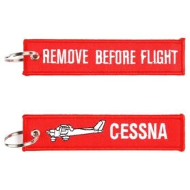 FOSTEX klíčenka REMOVE BEFORE FLIGHT / CESSNA