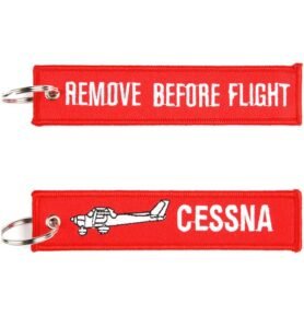 FOSTEX klíčenka REMOVE BEFORE FLIGHT / CESSNA