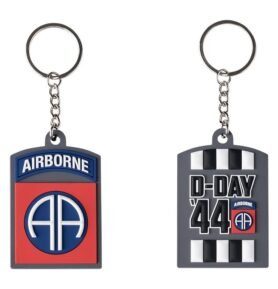 FOSTEX klíčenka 82nd AIRBORNE D-DAY 3D PVC