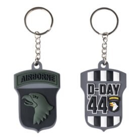 FOSTEX klíčenka 101st AIRBORNE D-DAY 3D PVC